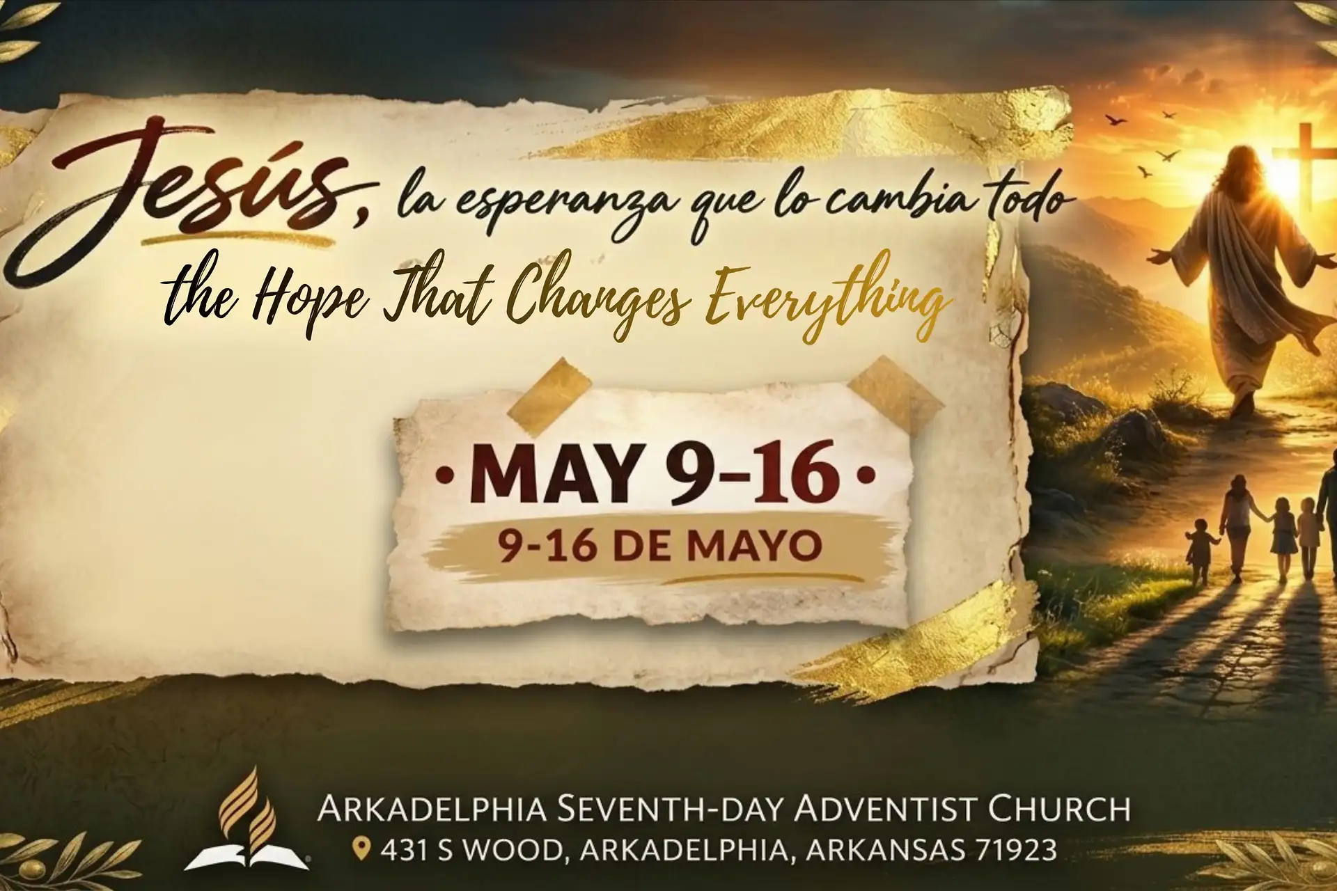 Material promocional para reuniones de evangelización en español